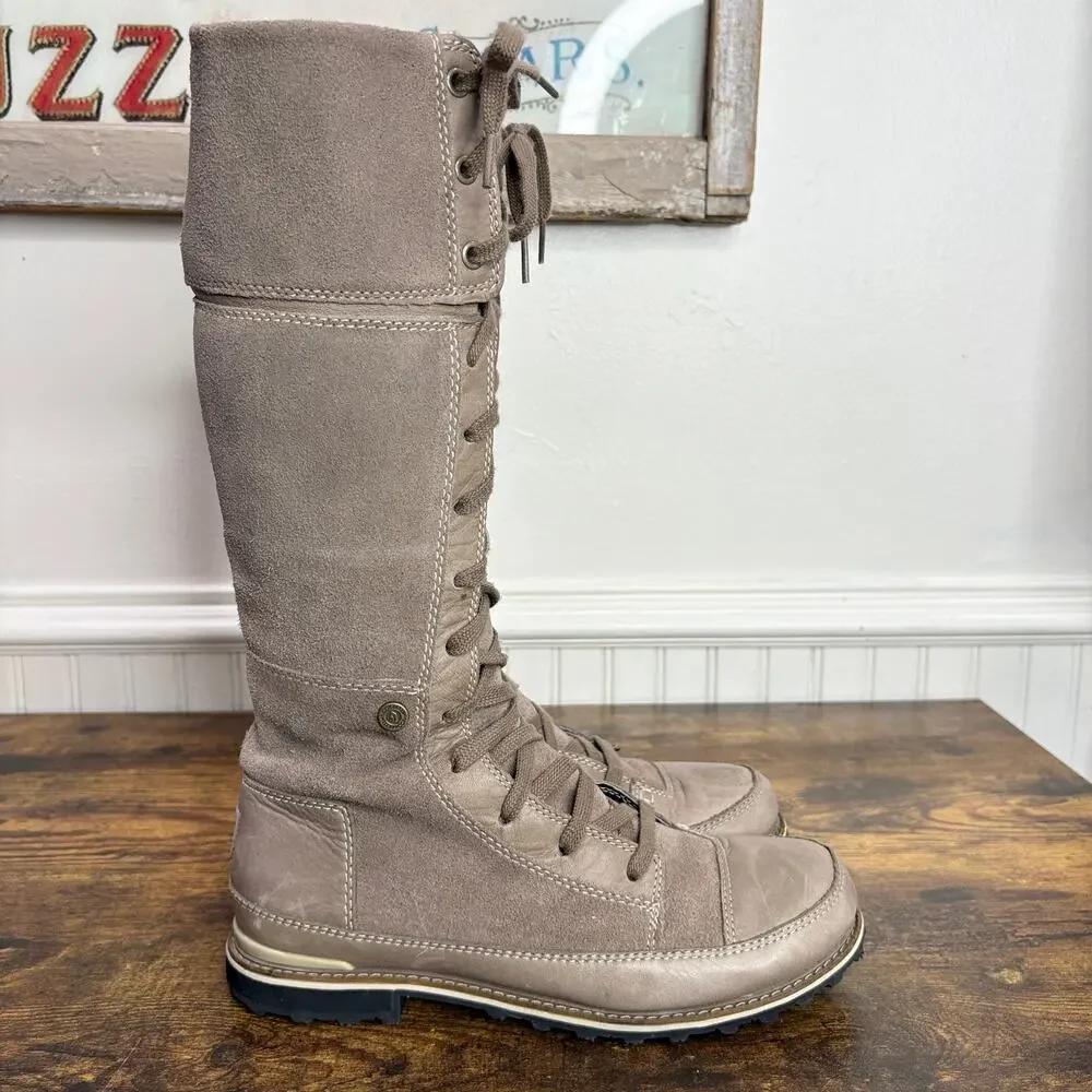 The North Face Size 8.5 Tall Snow Boots Convertible Suede Insulated Snowtropolis
